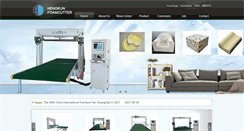 Desktop Screenshot of hkfoamcutter.com